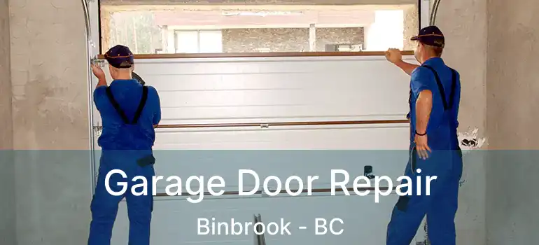  Garage Door Repair Binbrook - BC