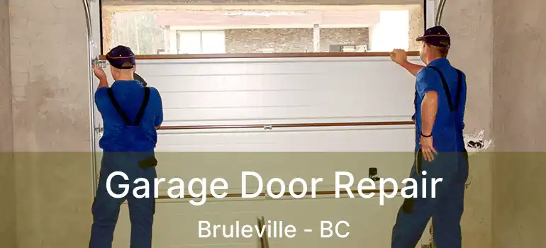  Garage Door Repair Bruleville - BC