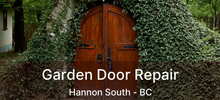  Garden Door Repair Hannon South - BC