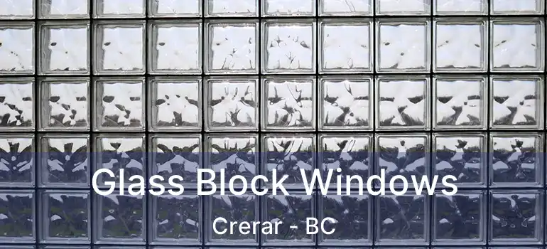  Glass Block Windows Crerar - BC