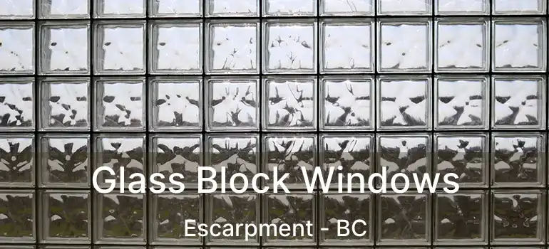  Glass Block Windows Escarpment - BC