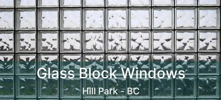  Glass Block Windows Hill Park - BC