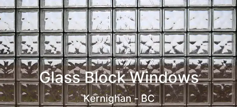 Glass Block Windows Kernighan - BC
