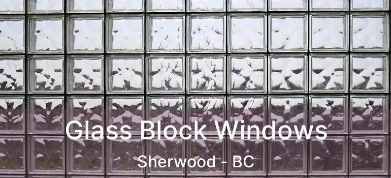  Glass Block Windows Sherwood - BC