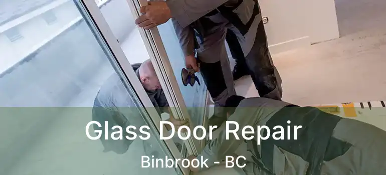  Glass Door Repair Binbrook - BC