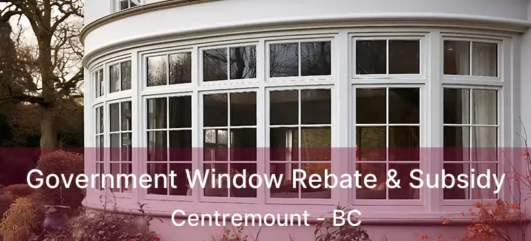  Government Window Rebate & Subsidy Centremount - BC
