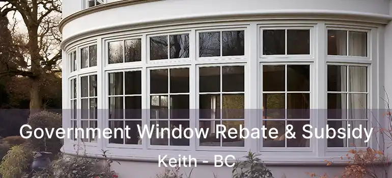  Government Window Rebate & Subsidy Keith - BC