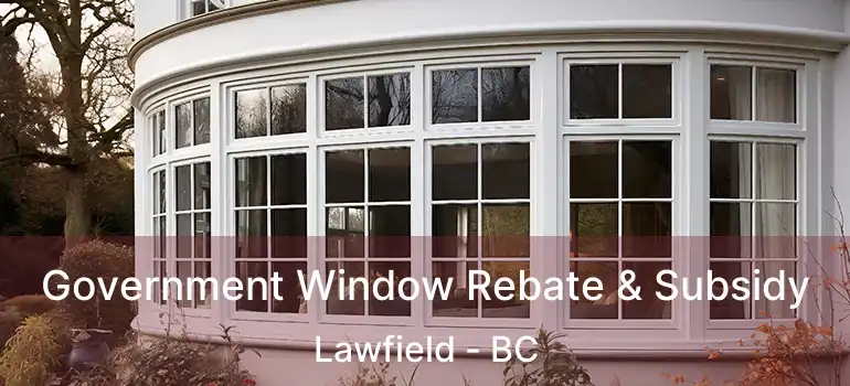  Government Window Rebate & Subsidy Lawfield - BC