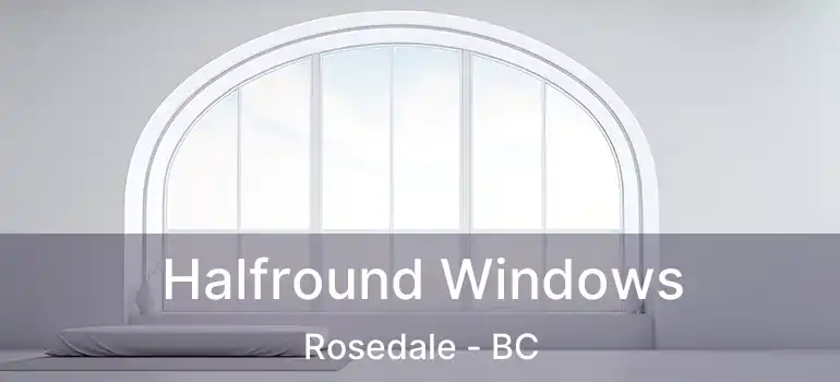  Halfround Windows Rosedale - BC