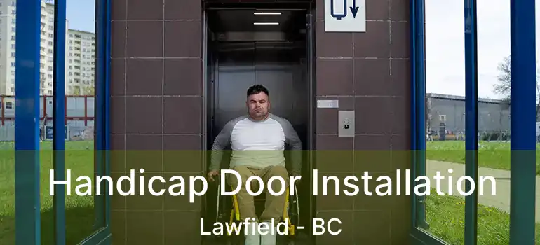  Handicap Door Installation Lawfield - BC