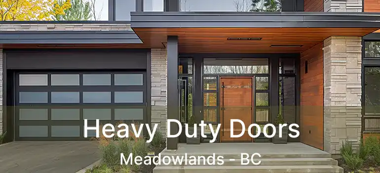  Heavy Duty Doors Meadowlands - BC