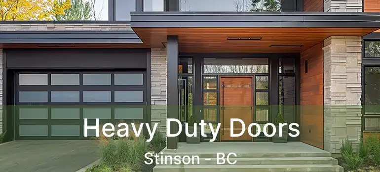  Heavy Duty Doors Stinson - BC