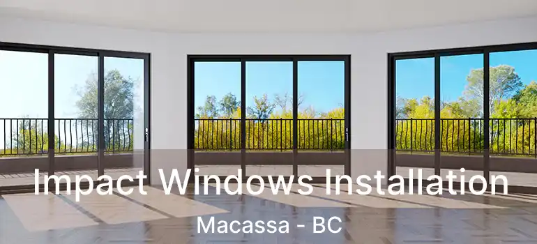  Impact Windows Installation Macassa - BC