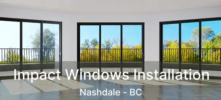  Impact Windows Installation Nashdale - BC