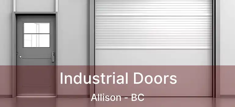  Industrial Doors Allison - BC