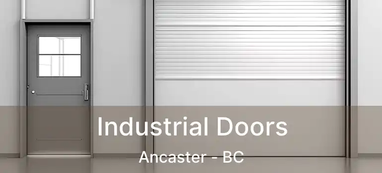  Industrial Doors Ancaster - BC