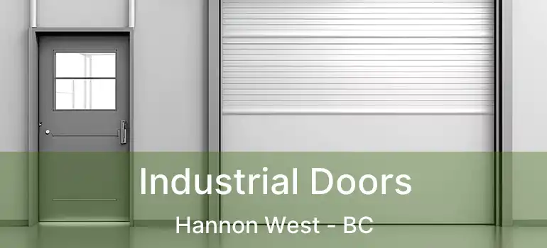  Industrial Doors Hannon West - BC