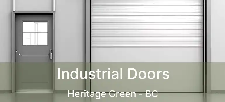  Industrial Doors Heritage Green - BC
