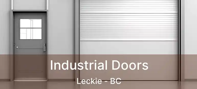  Industrial Doors Leckie - BC