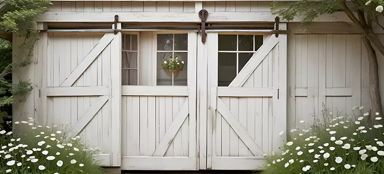 Rear Barn Door Repair in Delta, BC