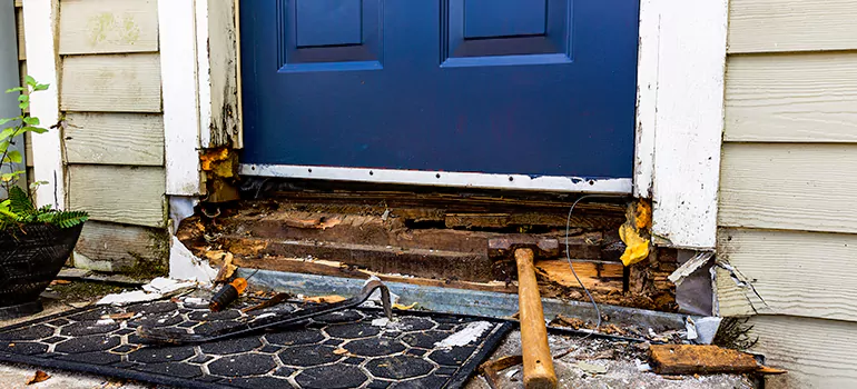 Broken Door Jamb Repair in Delta, BC