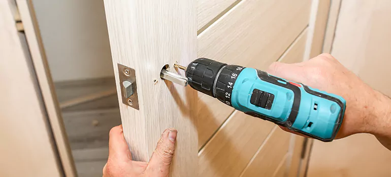 Old Door Knob Repair in Delta, British Columbia