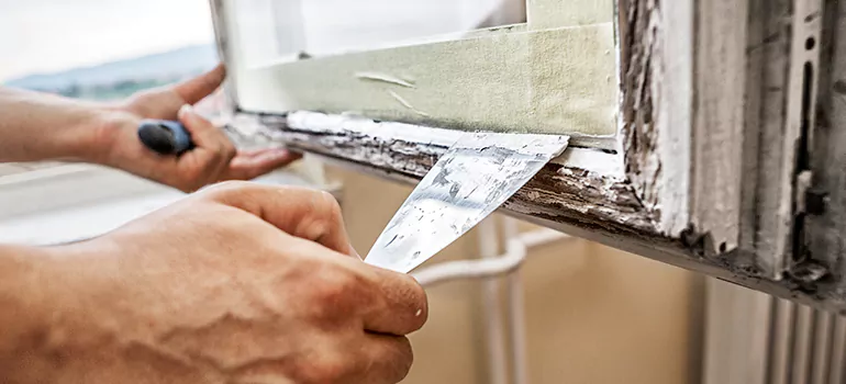 Exterior Window Frame Repair in Delta, BC