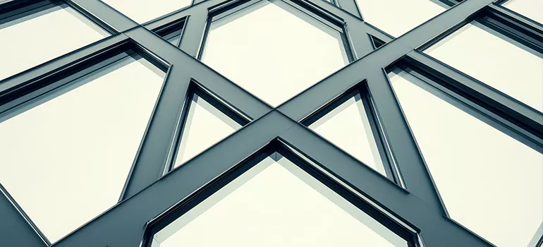 Geometric Window Shades in Delta, BC