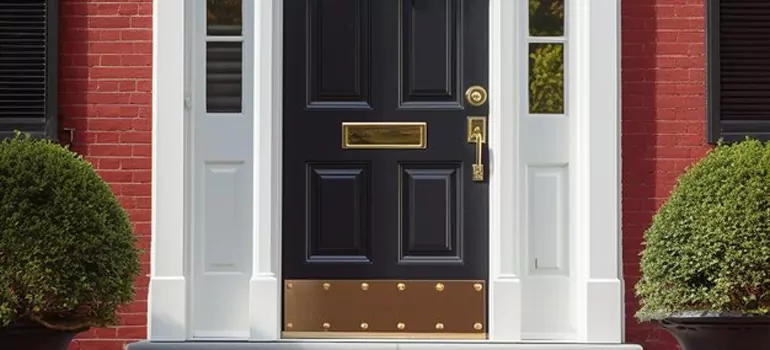 Commercial Door Kick Plate Installation in Delta, BC