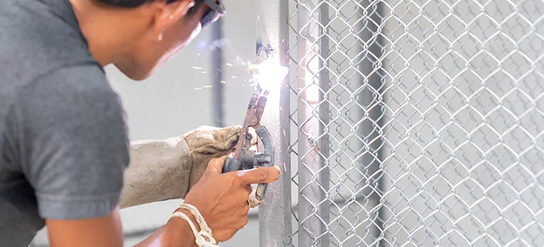 Commercial Mesh Door Repair in Delta, BC