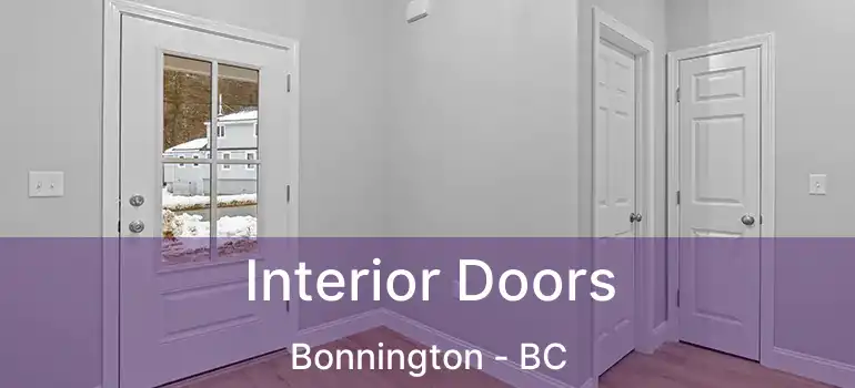  Interior Doors Bonnington - BC