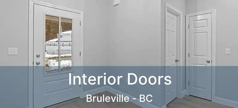  Interior Doors Bruleville - BC