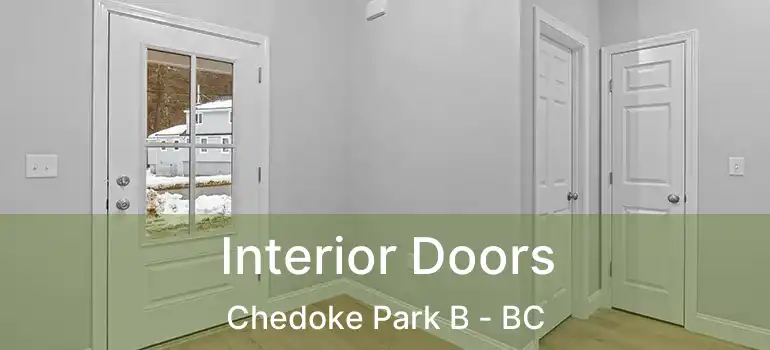  Interior Doors Chedoke Park B - BC
