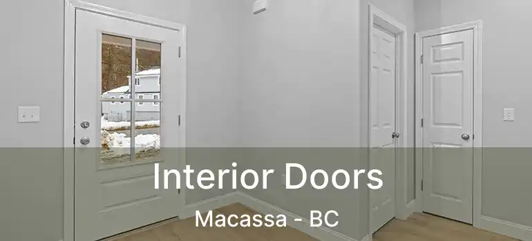  Interior Doors Macassa - BC