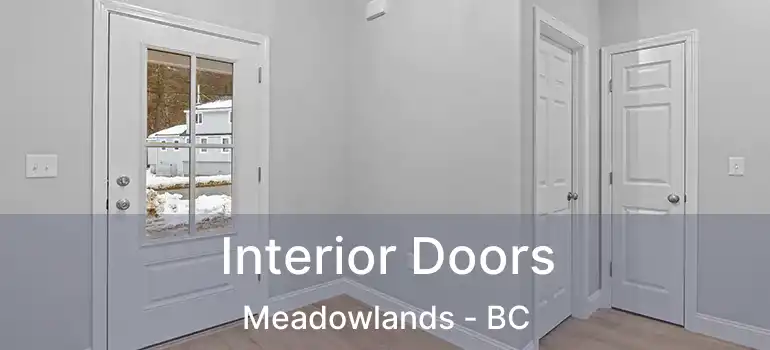  Interior Doors Meadowlands - BC