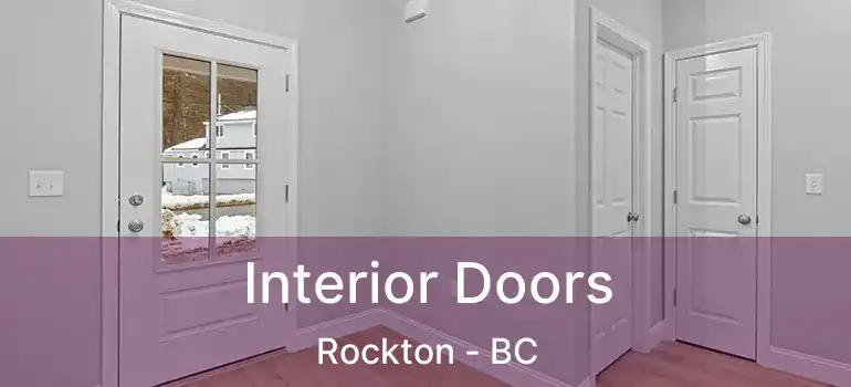  Interior Doors Rockton - BC