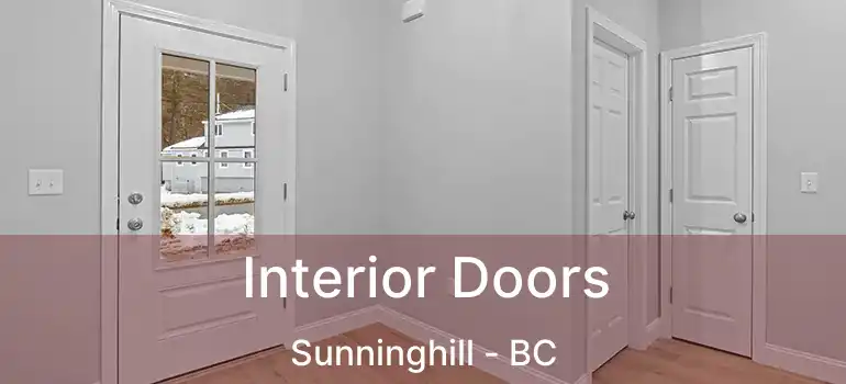  Interior Doors Sunninghill - BC