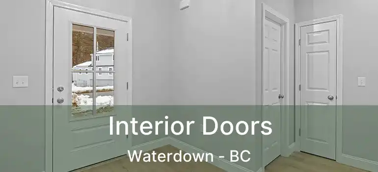  Interior Doors Waterdown - BC
