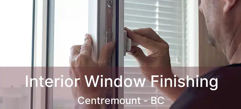  Interior Window Finishing Centremount - BC