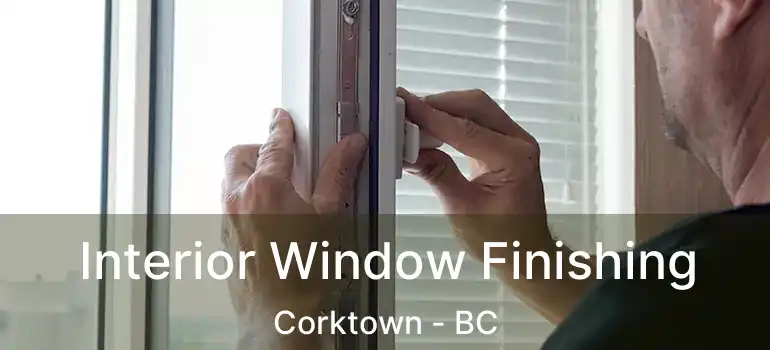  Interior Window Finishing Corktown - BC
