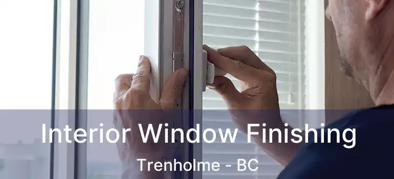  Interior Window Finishing Trenholme - BC