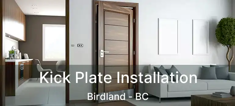  Kick Plate Installation Birdland - BC