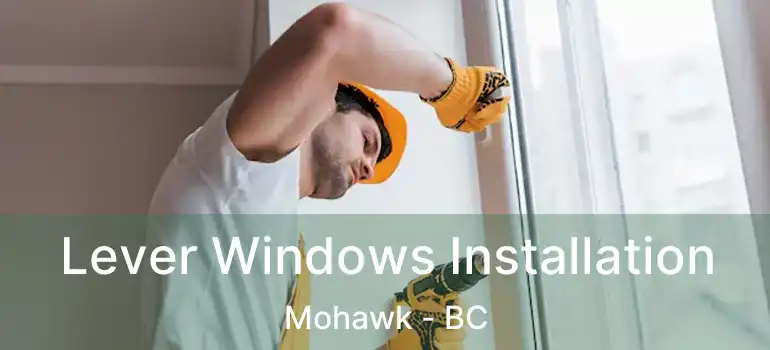  Lever Windows Installation Mohawk - BC