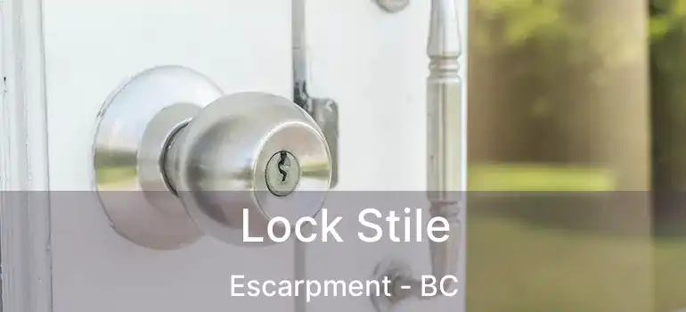  Lock Stile Escarpment - BC