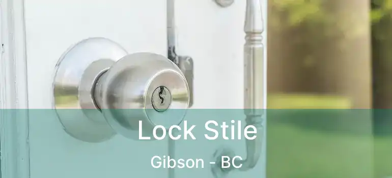  Lock Stile Gibson - BC