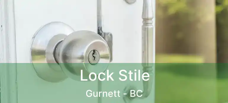  Lock Stile Gurnett - BC
