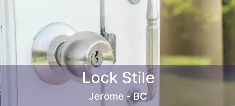  Lock Stile Jerome - BC