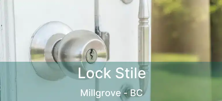  Lock Stile Millgrove - BC