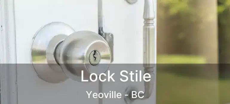  Lock Stile Yeoville - BC