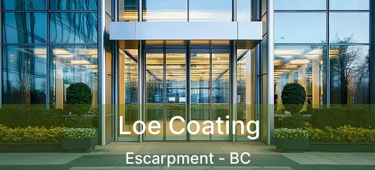  Loe Coating Escarpment - BC